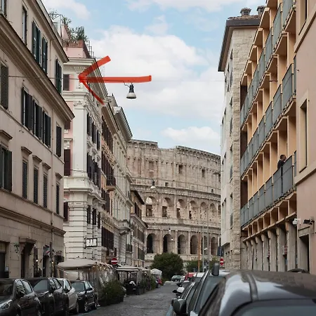 Apartman Alma At Colosseum - With Stunning View Róma